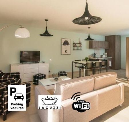 Cote Jardin Avec Jacuzzi Privatif Et Parking Prive Lejlighed Sarlat-la-Canéda Eksteriør billede