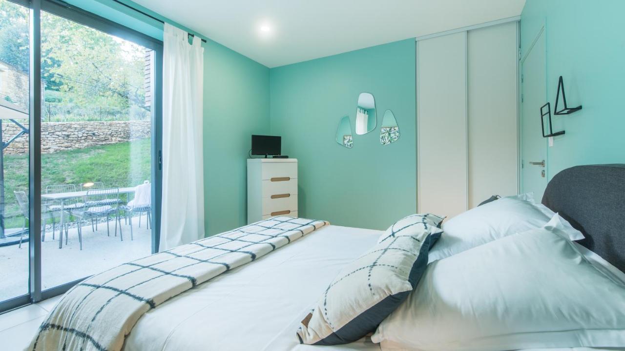 Cote Jardin Avec Jacuzzi Privatif Et Parking Prive Lejlighed Sarlat-la-Canéda Eksteriør billede