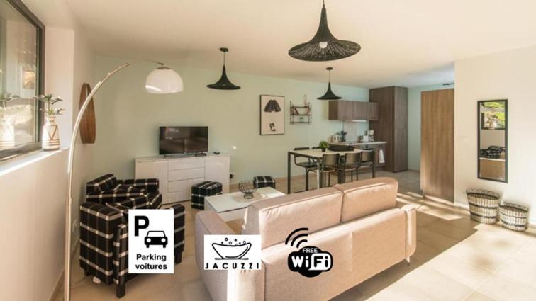 Cote Jardin Avec Jacuzzi Privatif Et Parking Prive Lejlighed Sarlat-la-Canéda Eksteriør billede